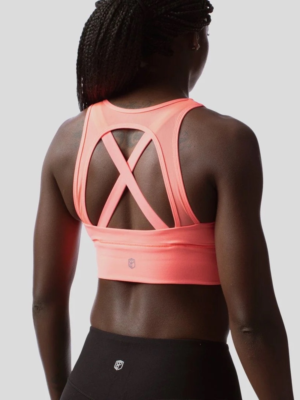 Born Primitive X Factor Sports Bra - Coral Pink - Activewear CrossFit Running